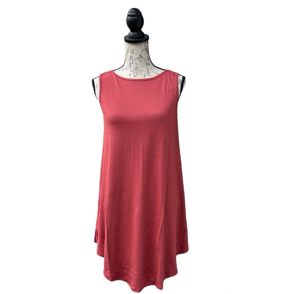 NWOT All For You Made In USA Long Loose Fit Tank Women Size M